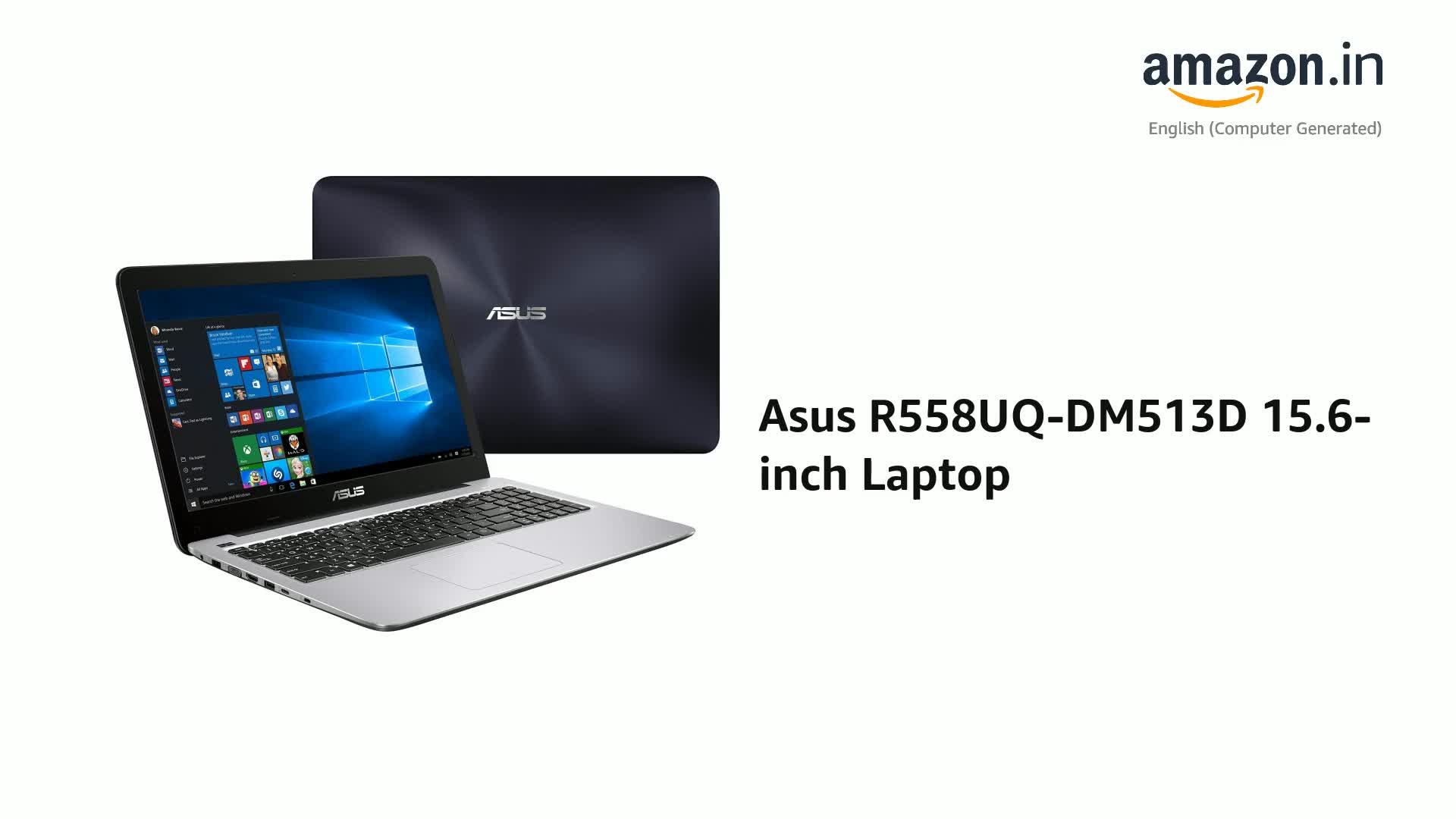 Asus R558UQ-DM513D 15.6-inch Laptop (7th Gen Core i5-7200U/4GB/1TB